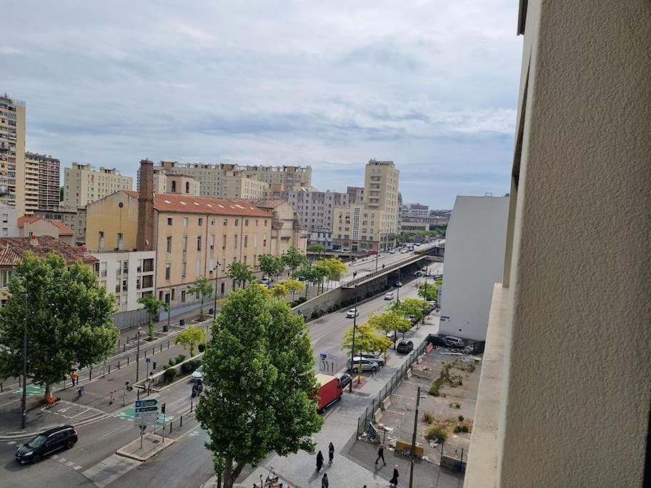 Vue Mer Et Et Notre Dame Centre Ville Avec Balcon Et Parking 马赛 外观 照片